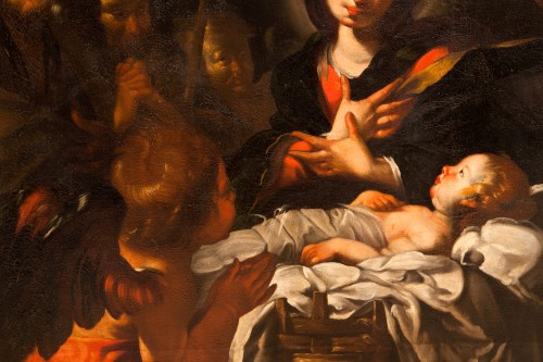 L'adoration des bergers - Bernardo Strozzi (Gênes 1581 - Venise 1644) et atelier - 